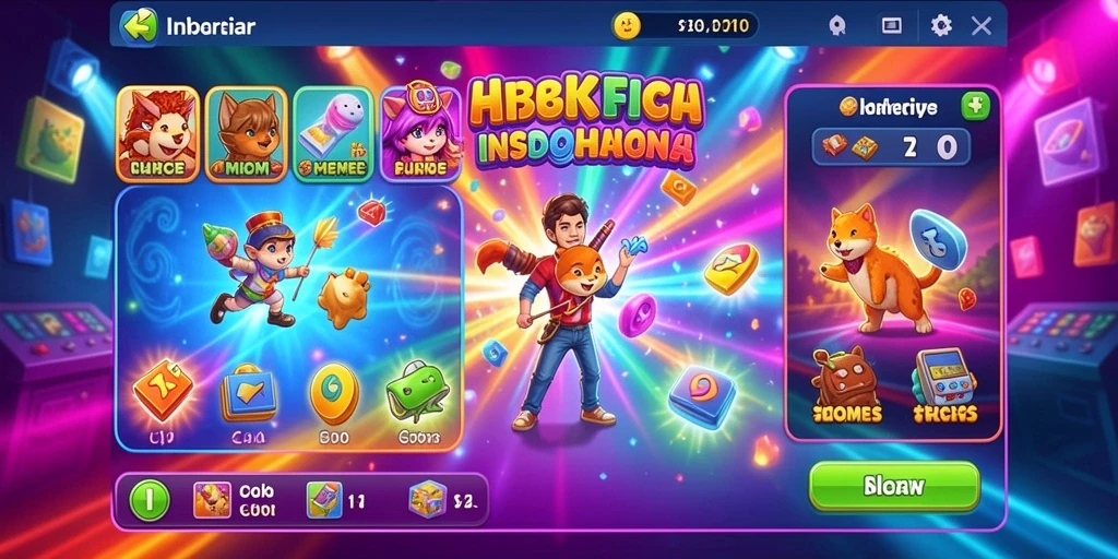 komedi77 - Karakter lucu yang dapat dimainkan dalam game.